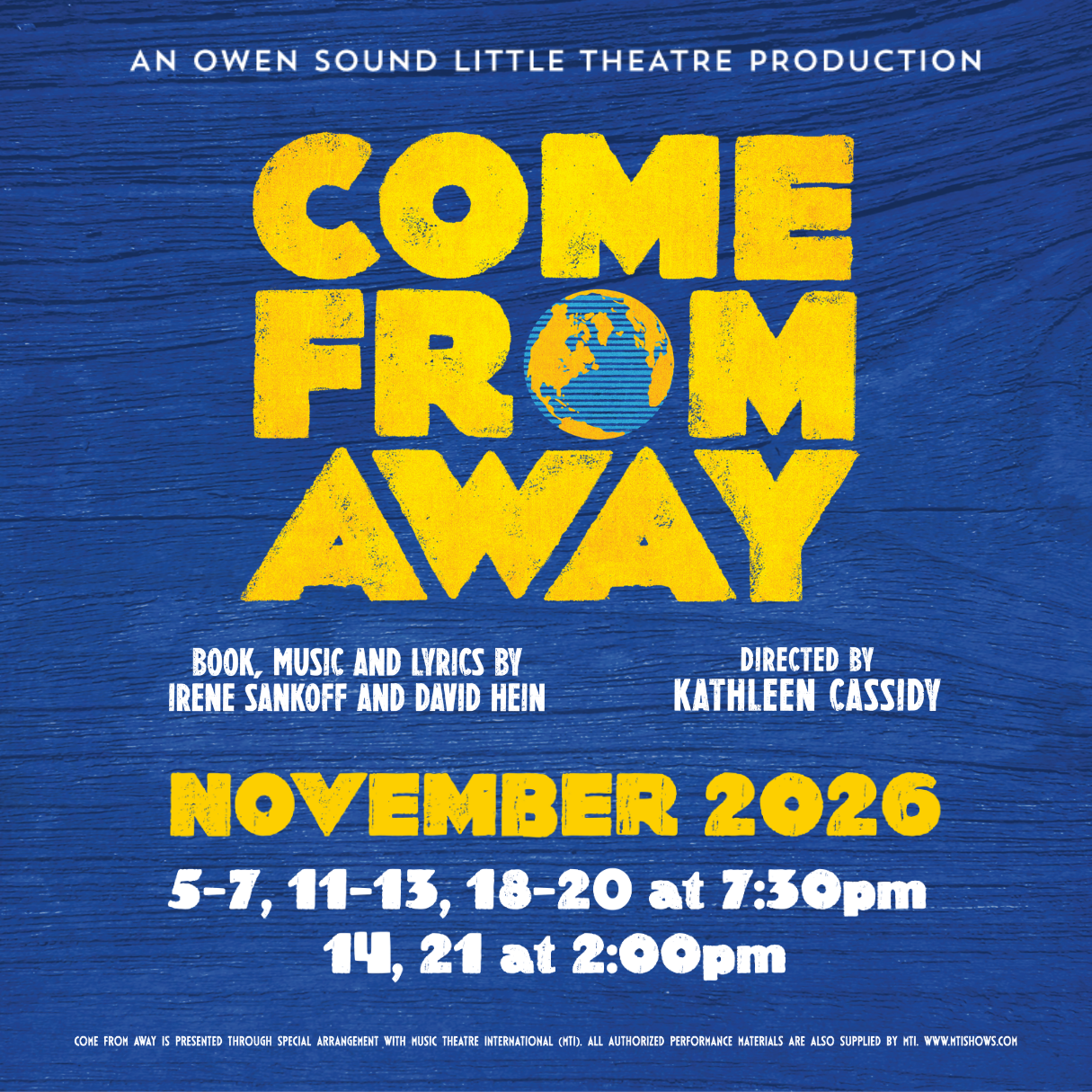 Event image Come From Away